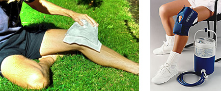 Crioterapia: dolor rodilla Crioterapia: dolor rodilla